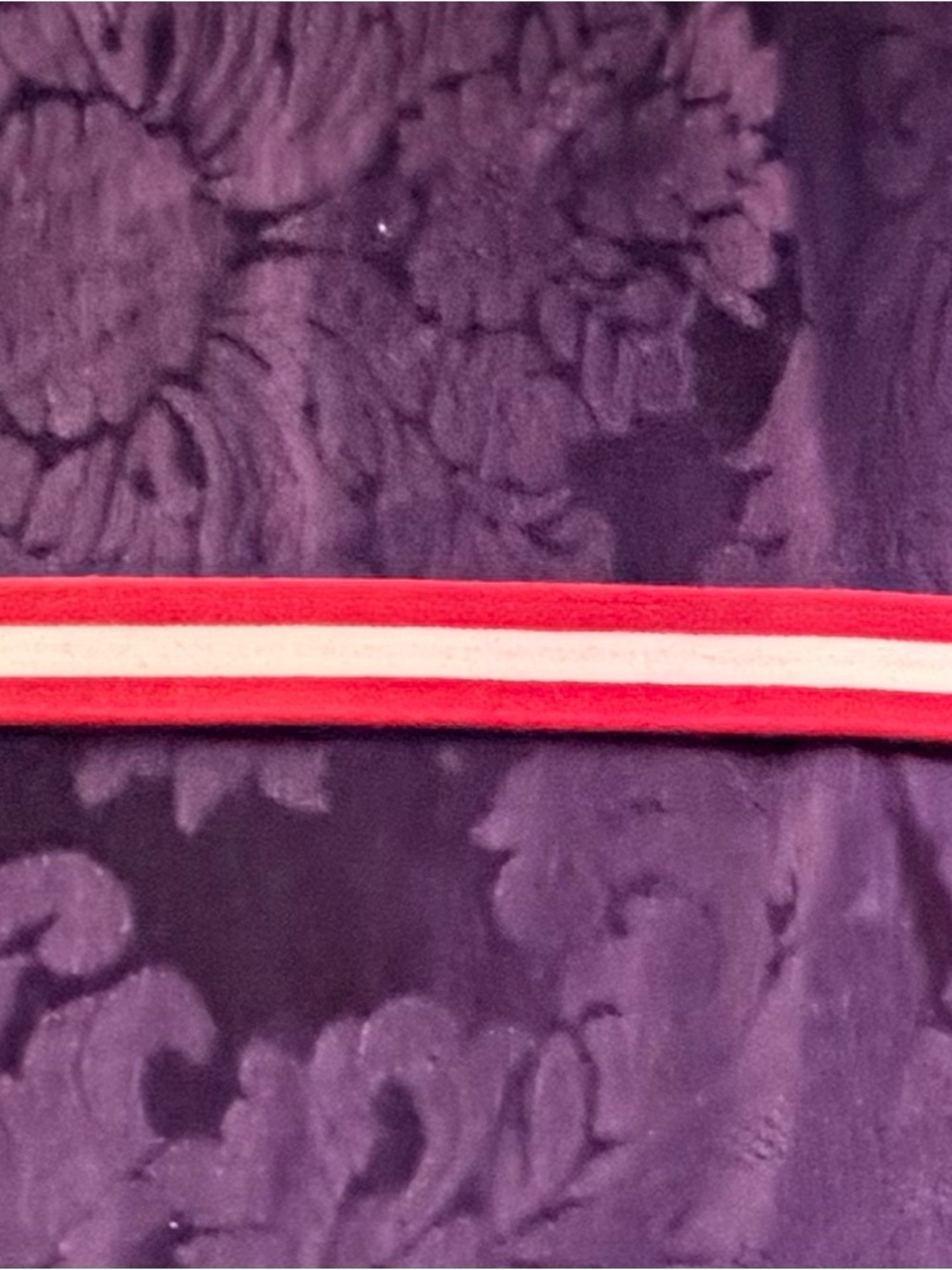 Vintage Lacoste Leather Strap with Red Crocodile Logo - Picture 2 of 10